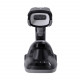 Беспроводной сканер штрих-кода MERTECH CL-2410 BLE Dongle P2D USB black + зарядно-коммуникационная подставка (Cradle) в Курске